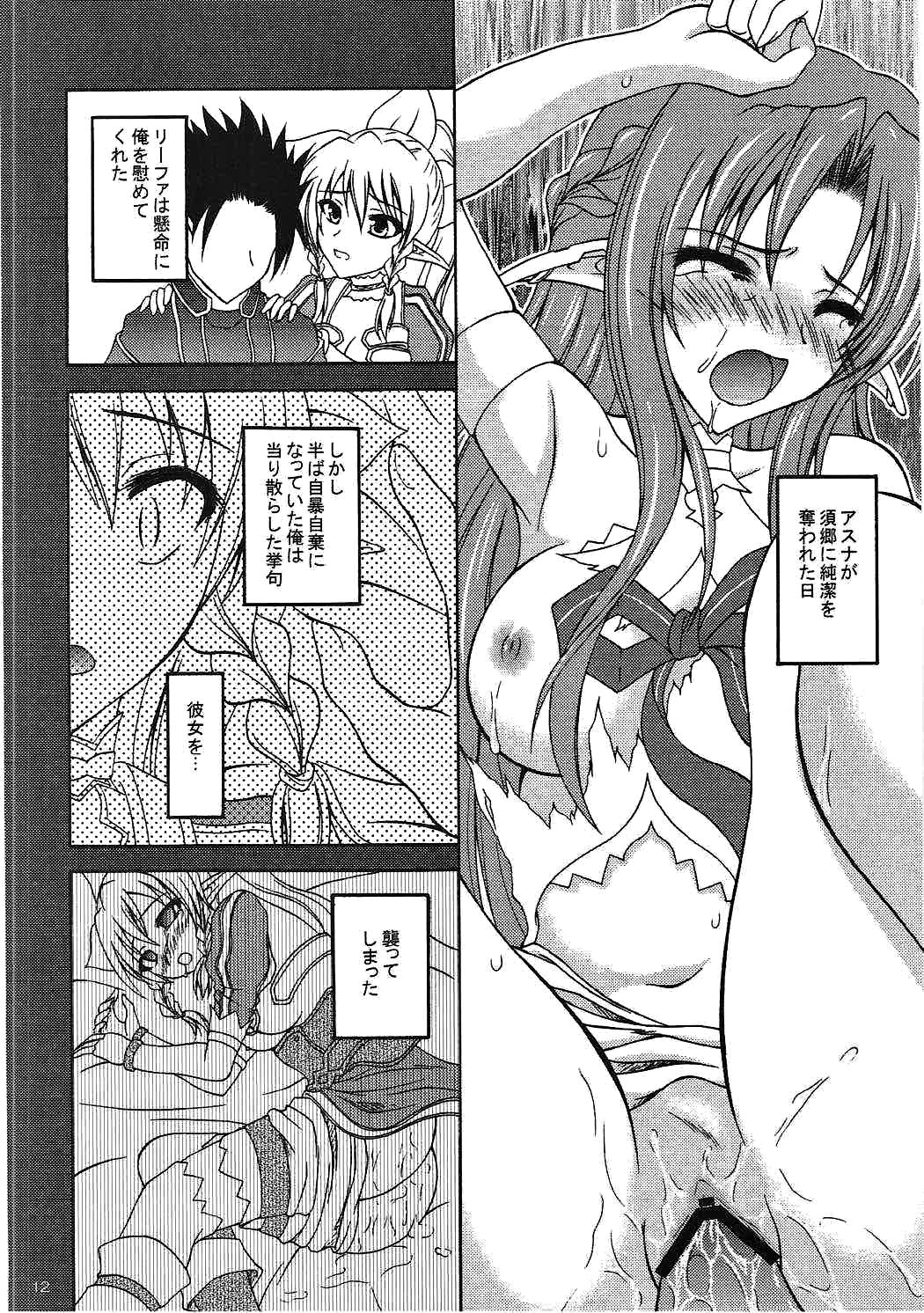 (C86) [RED RIBBON REVENGER (Various)] Sadism&Confession (Sword Art Online) page 11 full