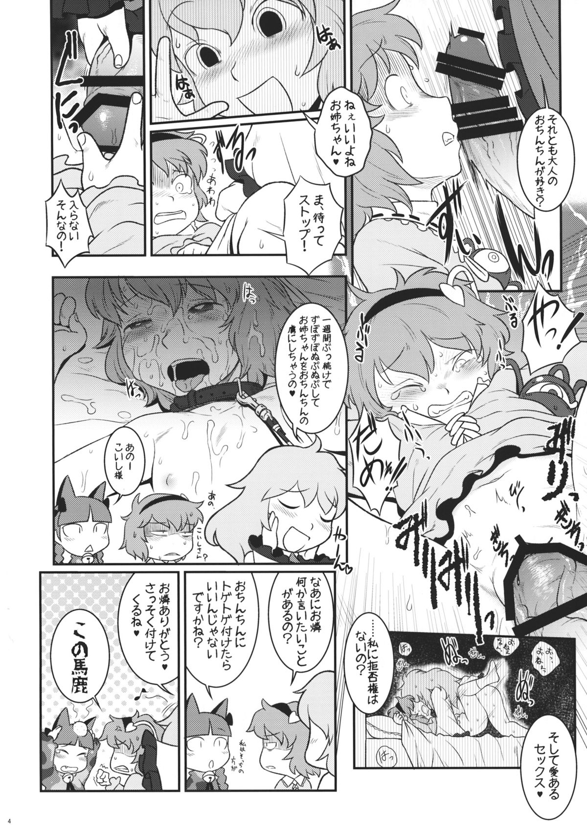 (Reitaisai 11) [tuiteyukenuyo (Various)] Phallus no Yume (Touhou Project) page 3 full