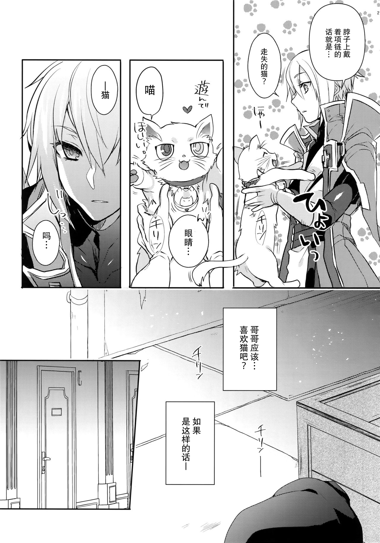 (C92) [Nekobakuchi (Uzukinoko)] Toaru Eishi no Mousou Nisshi (BLAZBLUE) [Chinese] [二齿漫个人汉化] page 22 full