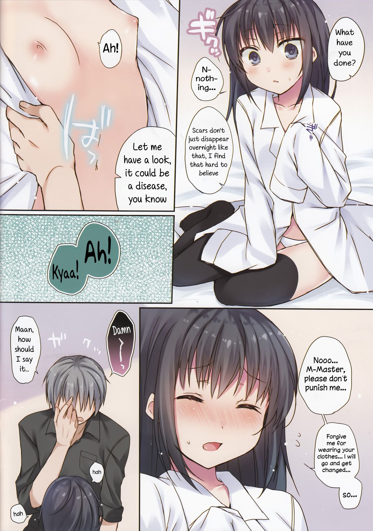 (C89) [Hirahira (Hirari)] Koisuru Dorei-chan | My Slave, My Love (Dorei to no Seikatsu -Teaching Feeling-) [English] [Rewrite] [Decensored] page 3 full