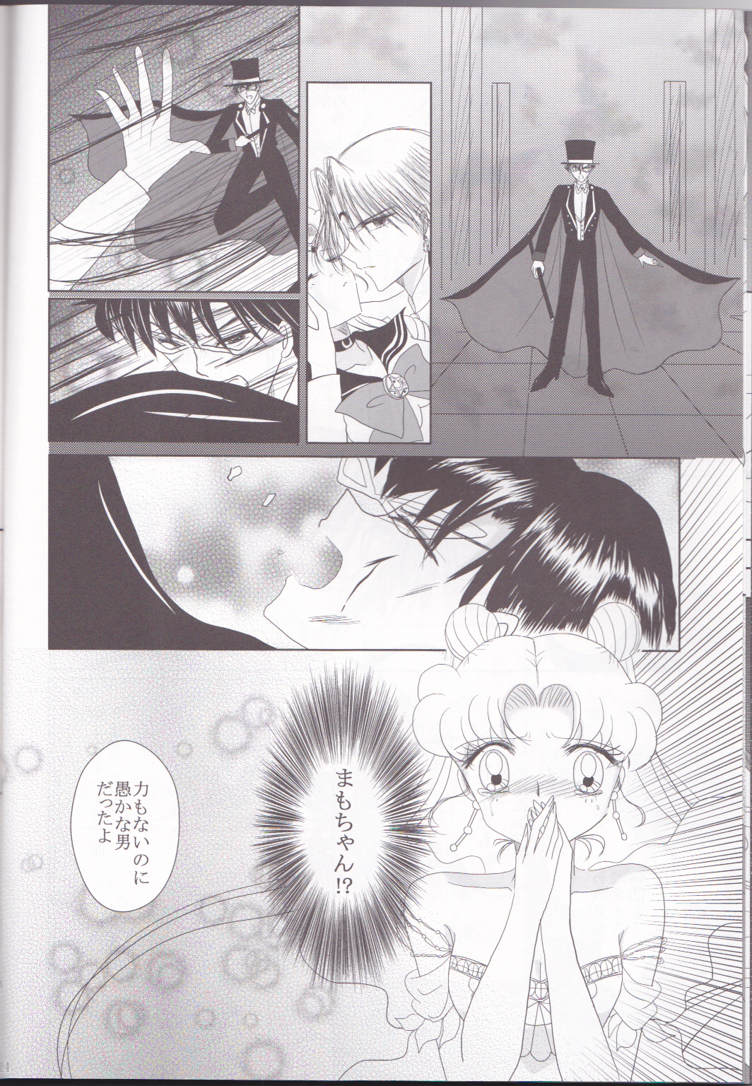 (C82) [MoE (Eiri)] Kuroi Tsuki ni Michibikare (Sailor Moon) page 14 full