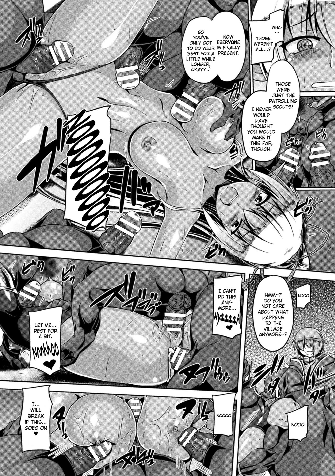 [Gonzaburo-] Gang-raped Dark Elf (Haiboku Otome Ecstasy Vol. 4) [English] {Hennojin} [Digital] page 17 full