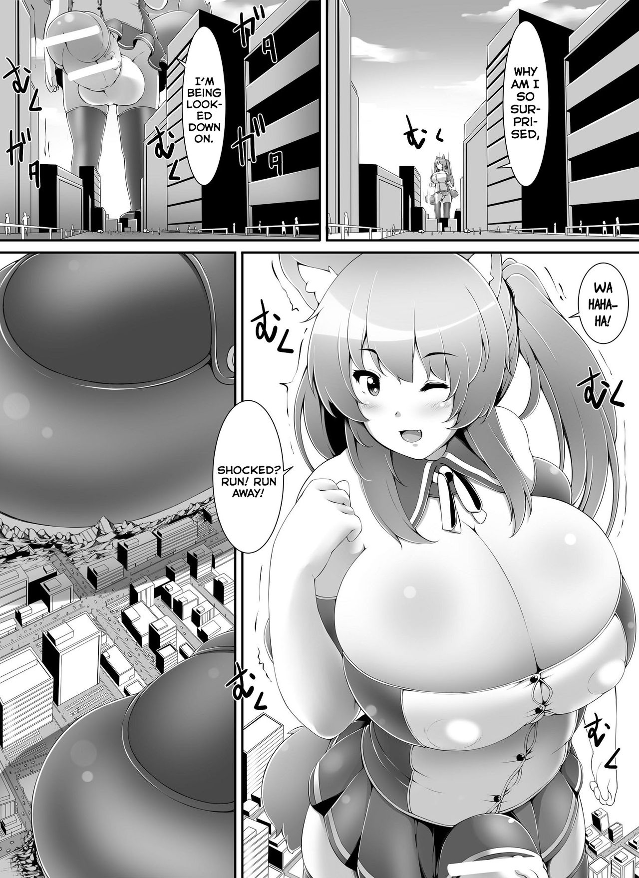 [Yuruyuru GTS (toka)] Chou Ookii Uchuujin ga Ojamashimasu | A Grand Gigantic Alien Welcomes Herself In [English] [JasmineTea] page 9 full