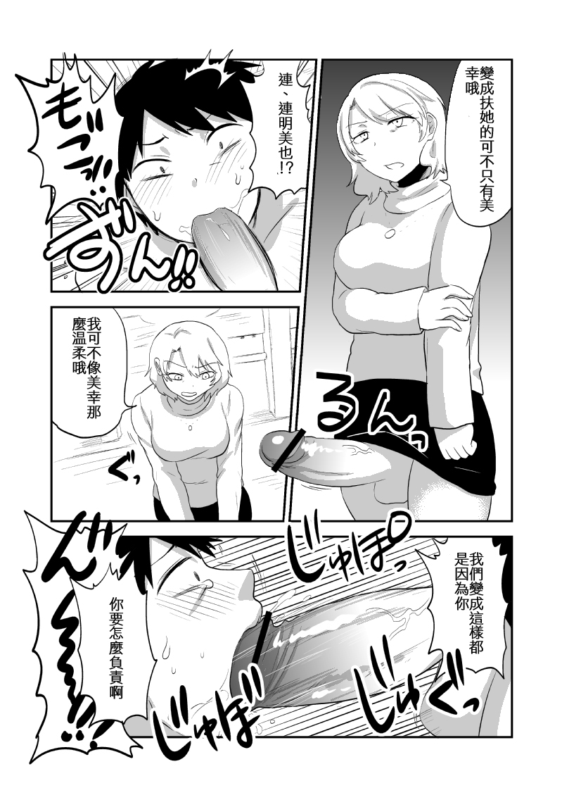 [Isaki] Futanari Musume ni Otoko ga Seikan o Kaihatsu Shite Itadaku Shisetsu ni Saishimochi Dansei o Hourikomu Hanashi [Chinese] [沒有漢化] page 4 full