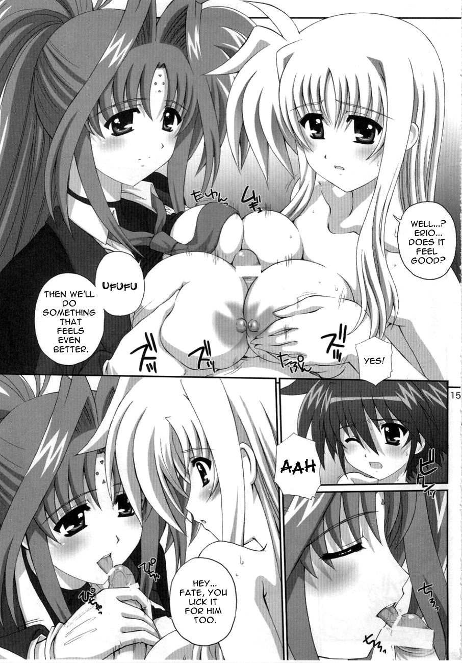 (C77) [Kamogawaya (Kamogawa Tanuki)] Nineteens? (Mahou Shoujo Lyrical Nanoha)[ENG] page 14 full