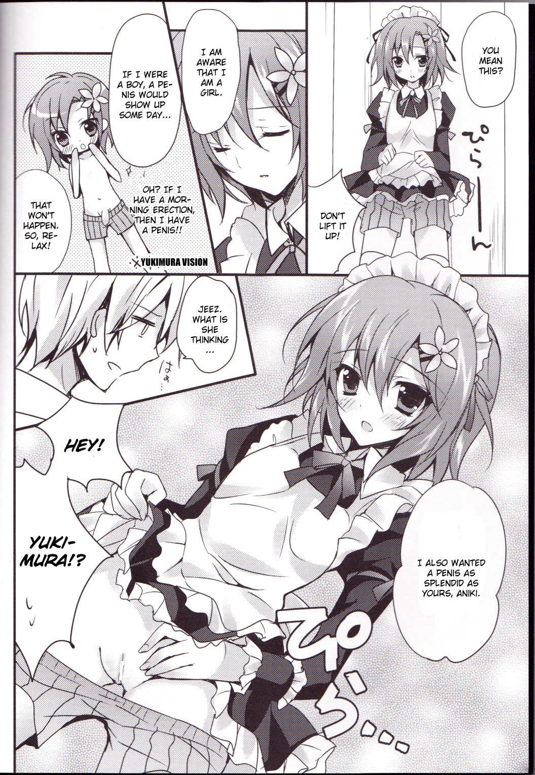 (C81) [LOOPTHELOOP! (Herurun)] Milky Pure (Boku wa Tomodachi ga Sukunai) [English] [CGrascal] page 3 full