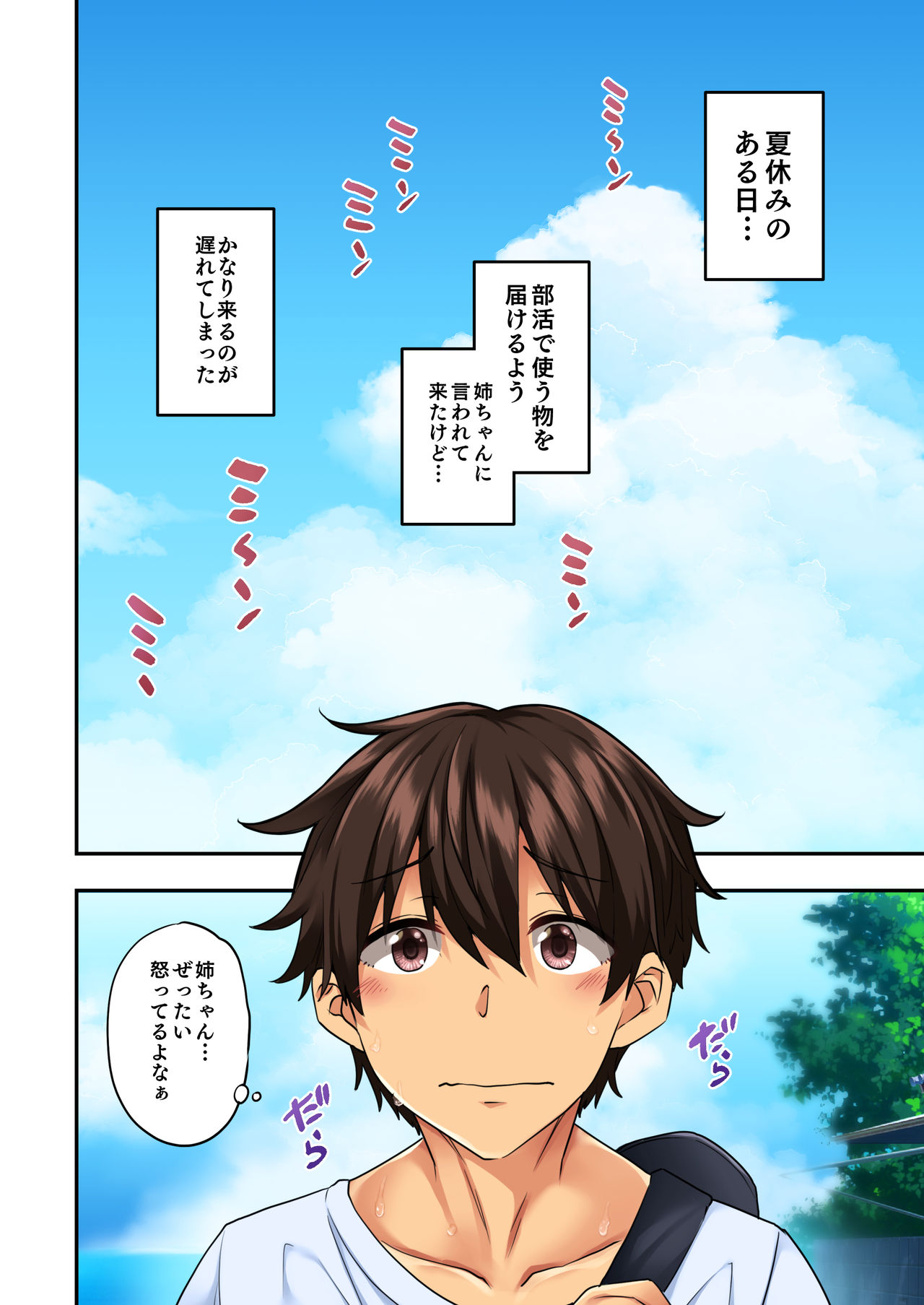 [Ayakase-ke no Neko (Ayakase Chiyoko, Ayakase Riberi)] Onee-chan no Wasuremono o Todoke ni Kita Hazu nanoni... [Digital] page 3 full