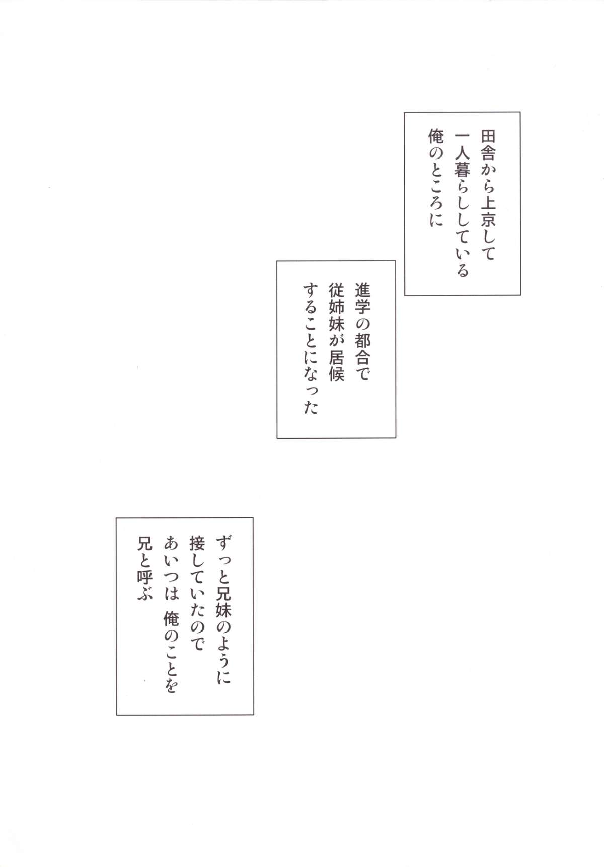(C87) [Senju (Yoshimiya Chitose)] Onii-chan, Kozukuri Shiyou? page 3 full
