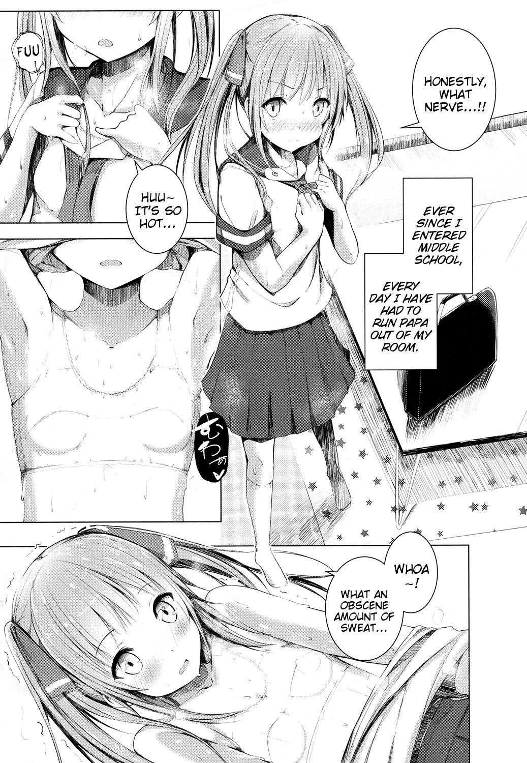 [Dekochin Hammer] Olet nubes -Nioi Tatsu ha Shishunki Shoujo- | Olet nubes -Young Girl Who Reeks of Puberty- (Comic LO 2016-03) [English] {Mistvern} page 3 full