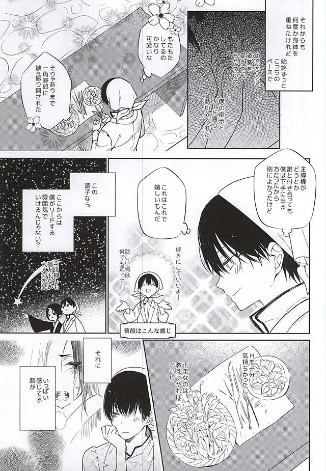 (C88) [TempleK (Spoon)] Koi ni Shishou Nashi (Hoozuki no Reitetsu) page 10 full