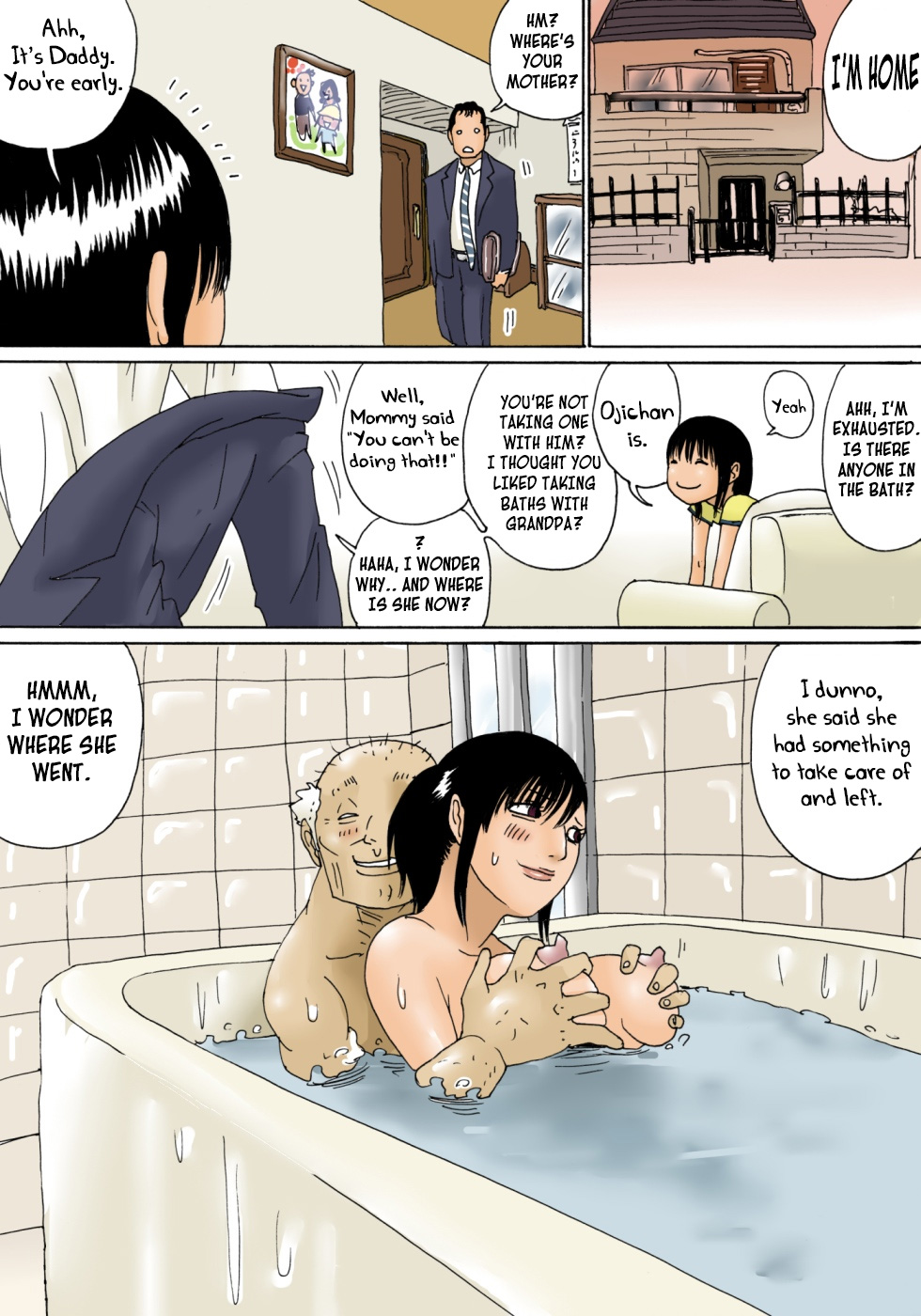 [Kiyokawa Zaidan] Ojii-chan to wa Haiccha Dame yo! [English] [At4r1] page 34 full