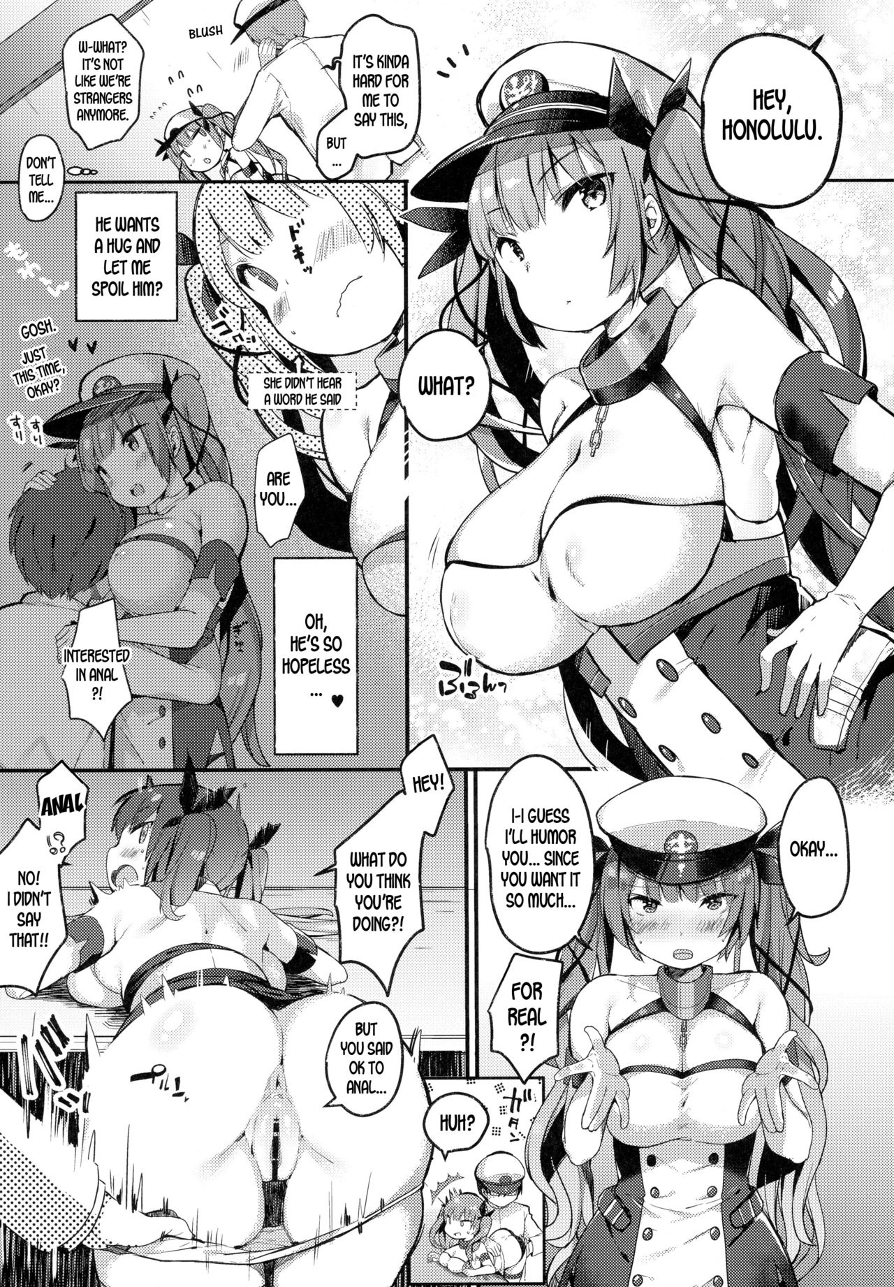 (COMIC1☆13) [mocha 2popcorn (Kibii Mocha)] Kanojo wa Zettai Kotowaranai (Azur Lane) [English] [desudesu] page 4 full