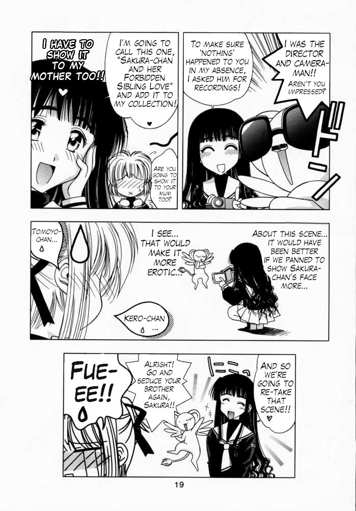 (C59) [Geiwamiwosukuu!! (Karura Syou)] Sakura Tsuu 3 (Cardcaptor Sakura) [English] [Trinity Translations] page 18 full