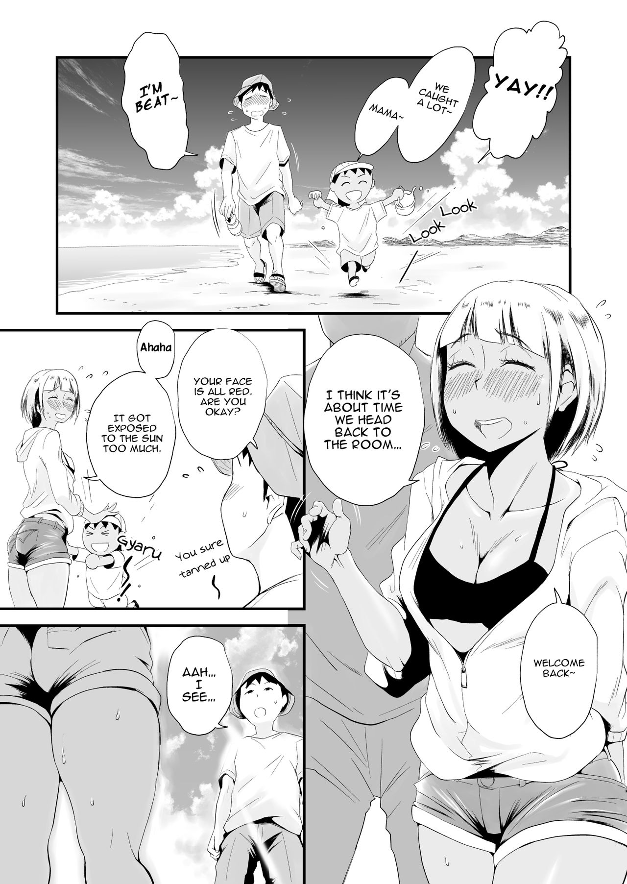 [Haitoku Sensei] Ore no Yome ga Netorareteiru! ~Umi no Mieru Machi Zenpen~ | My Wife is Being Taken Away ~The Seaside Town・Part 1~ [English] [Nisor] page 59 full