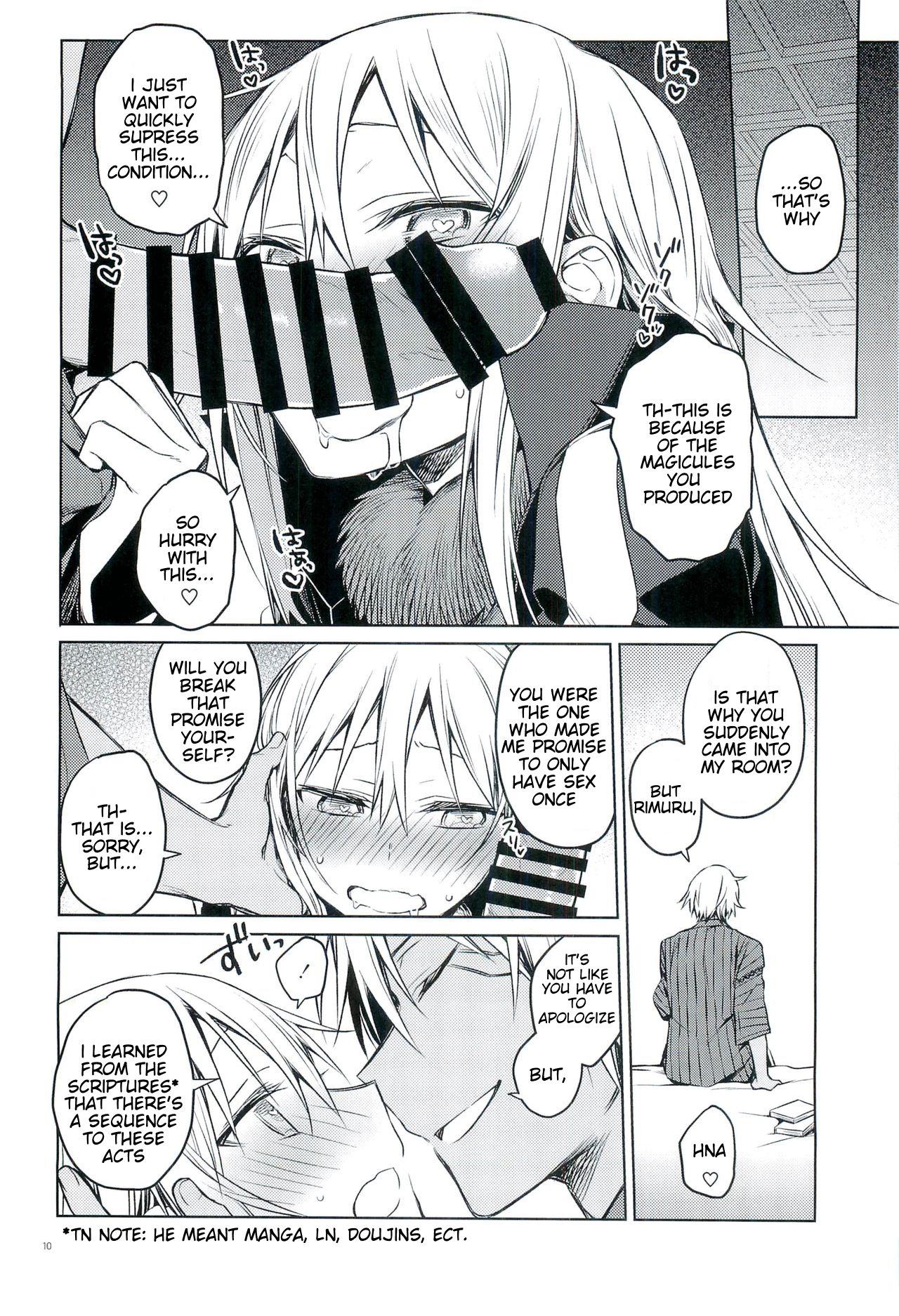 (C97) [Kuusou Kyuuka (Mikoto Kei)] Tokunou! Boufuu Maso | Especially Dense Tempest Magicules! (Tensei Shitara Slime datta Ken) [English] [Keksz] page 9 full