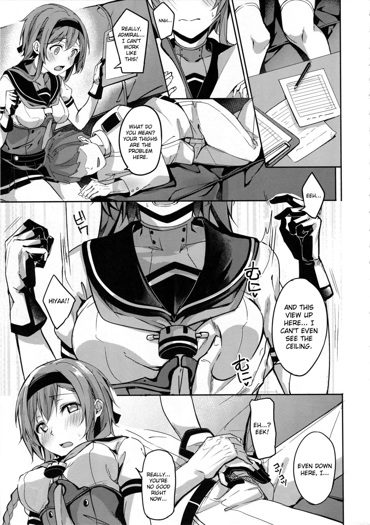 (C93) [J.D.World (Fumi Miyabi)] Onee-san ni wa Naisho ne (Kantai Collection -KanColle-) [English] page 5 full