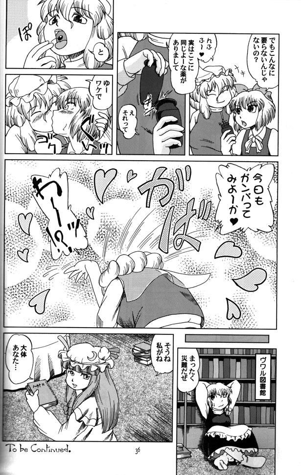 (C68) [Aniki Empire (Fey Tas)] Muteki Danmaku Musume 2 | Invincible Danmaku Girl 2 (Touhou Project) page 34 full