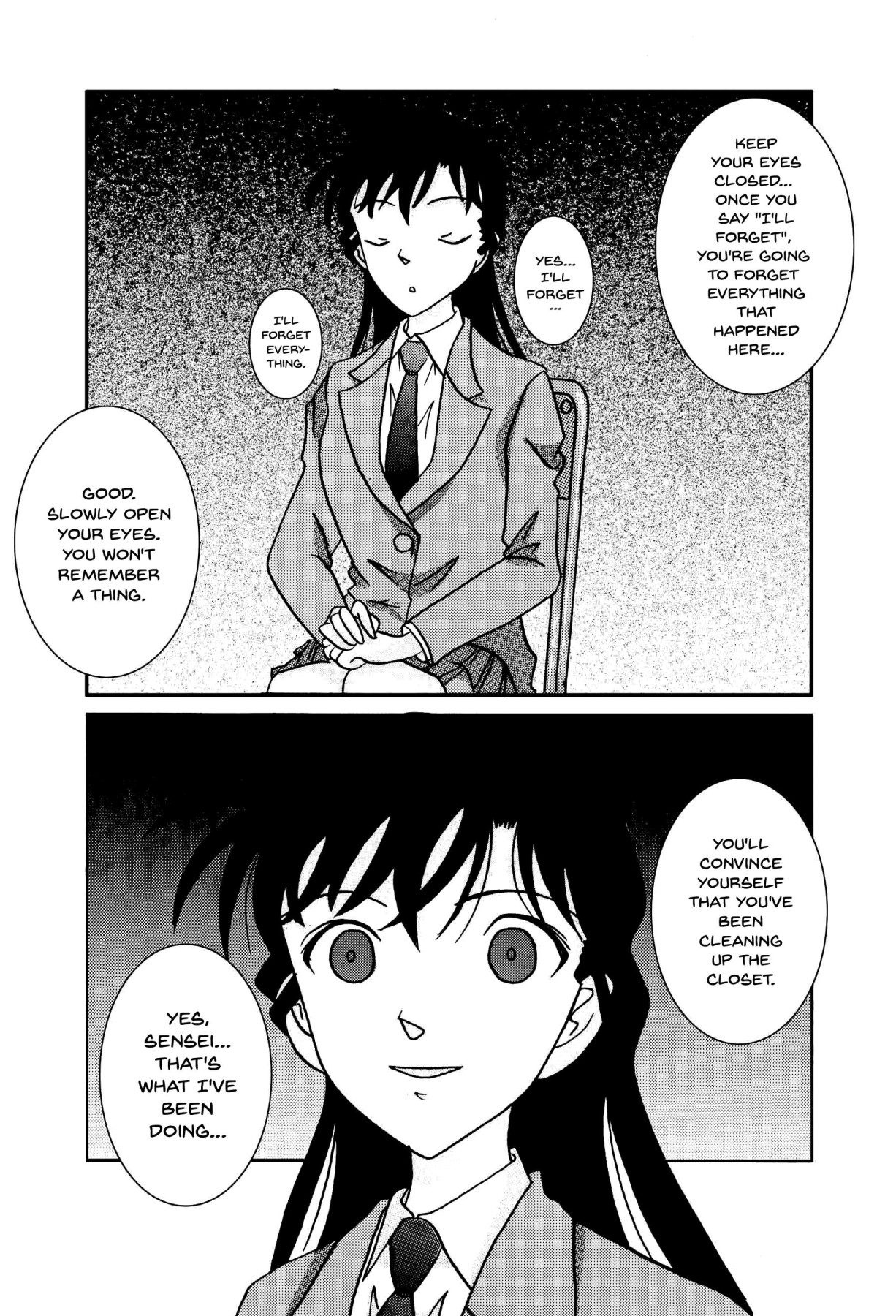 [Light Rate Port Pink] Saimin SEX Dorei -RUN- (Saimin SEX Dorei -Mesu tonteishoku- ) (Detective Conan) [English] [Digital] [Incomplete] page 15 full