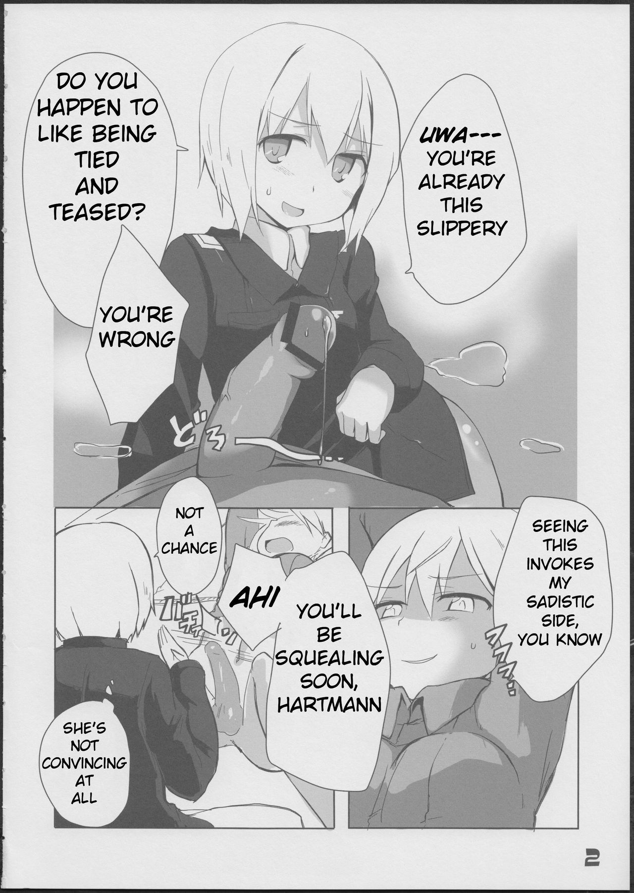 (C84) [Roubai-tei (atahuta)] Karlsland-ryuu Sakusei Strategy | Karsland Style Assault Strategy (Strike Witches) [English] [Mongolfier] page 3 full