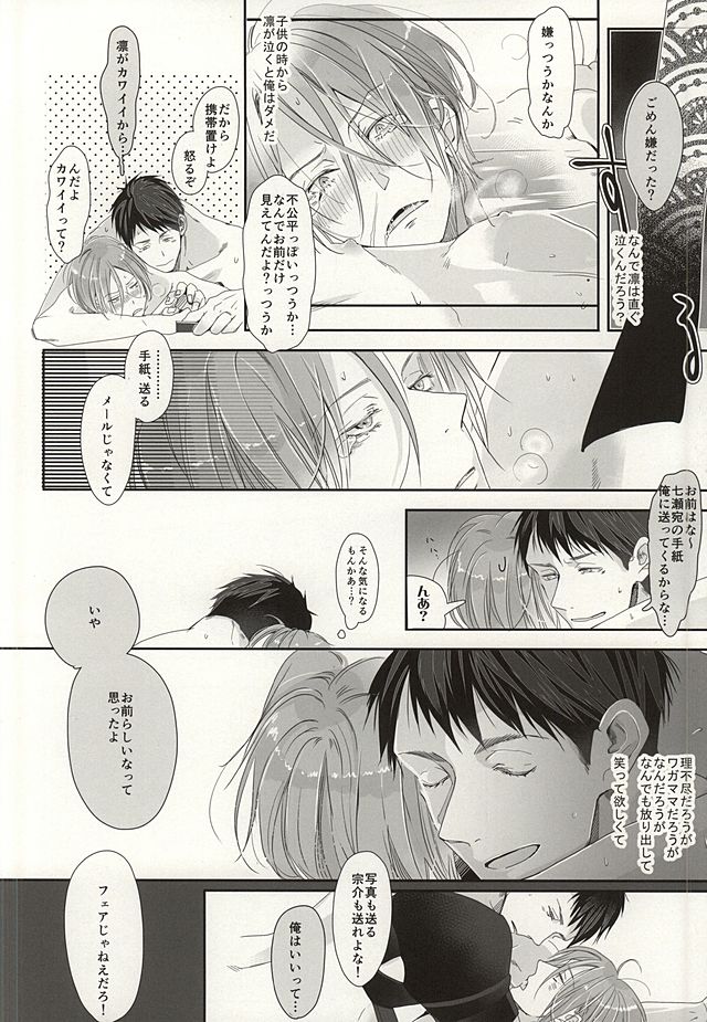 (C87) [Kiseiya (Seina Anji)] Renai Shashin (Free!) page 22 full