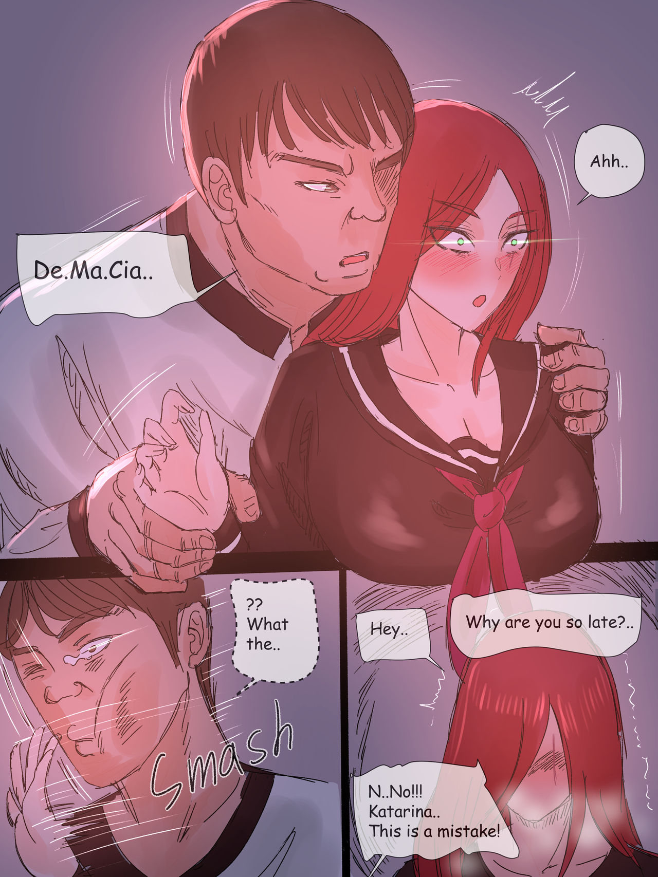 [Laliberte] Katarina & Garen (League of Legends) [English] page 7 full