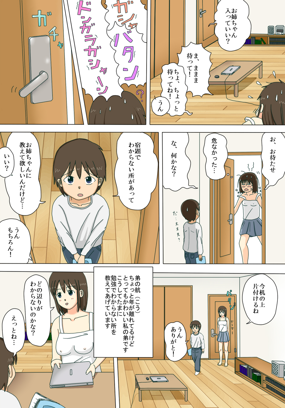 [Natsuiro Kanzume (Natsuame)] Onee-chan no Roshutsu Taikenki [Digital] page 6 full