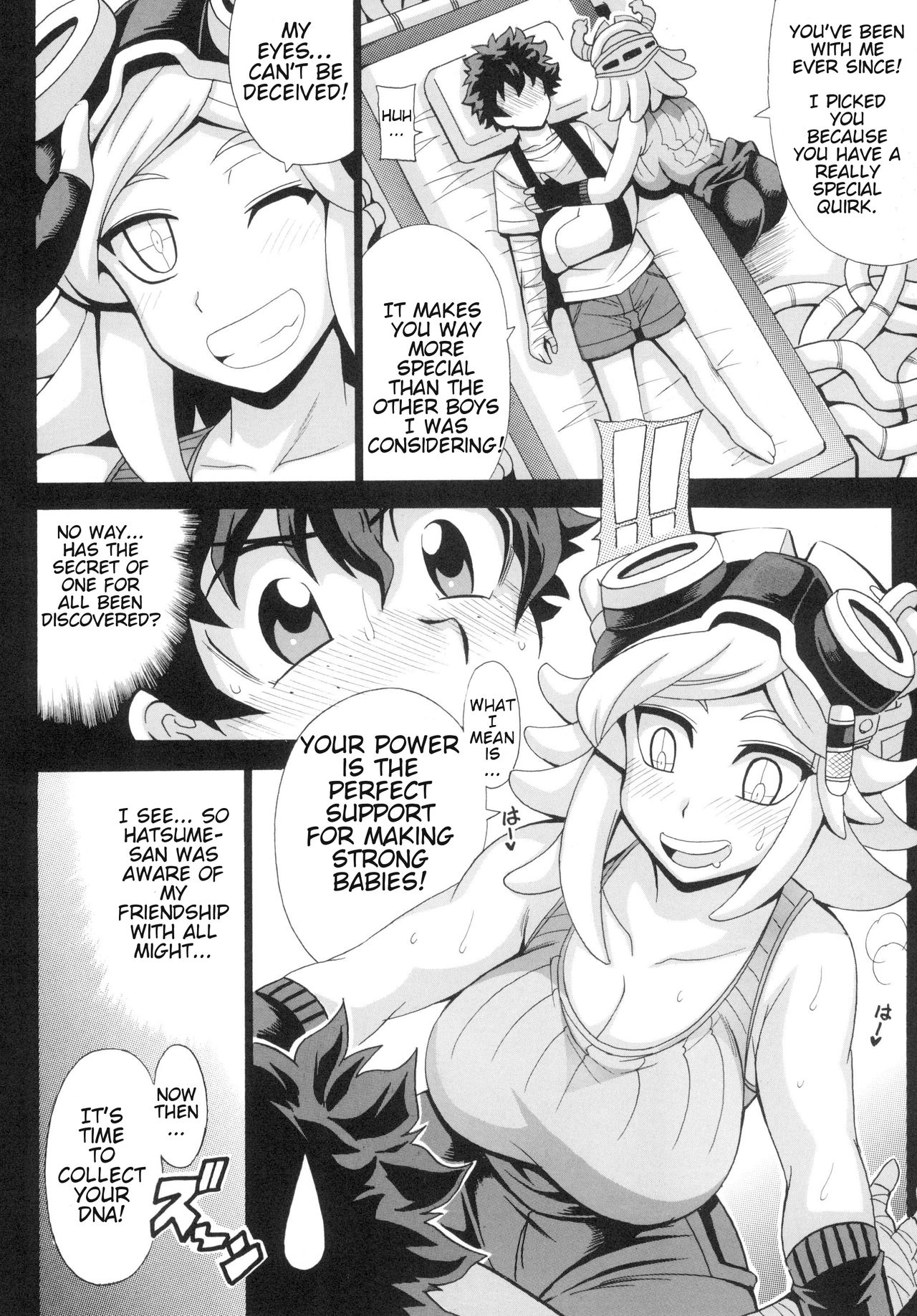 [Leaz Koubou (Oujano Kaze)] Watashi no Dokkawaii Baby (Boku no Hero Academia) [English] [Glittering Translations] [Digital] page 4 full