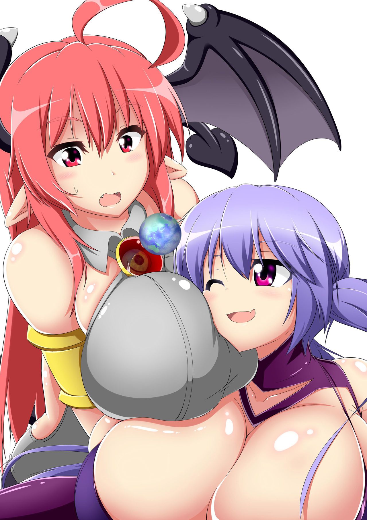 [Yuruyuru GTS (toka, moralgear)] Akuma no Kimagure & Gouin Kyuuin!? Succubus Drain!! [English][Caim][Digital] page 46 full