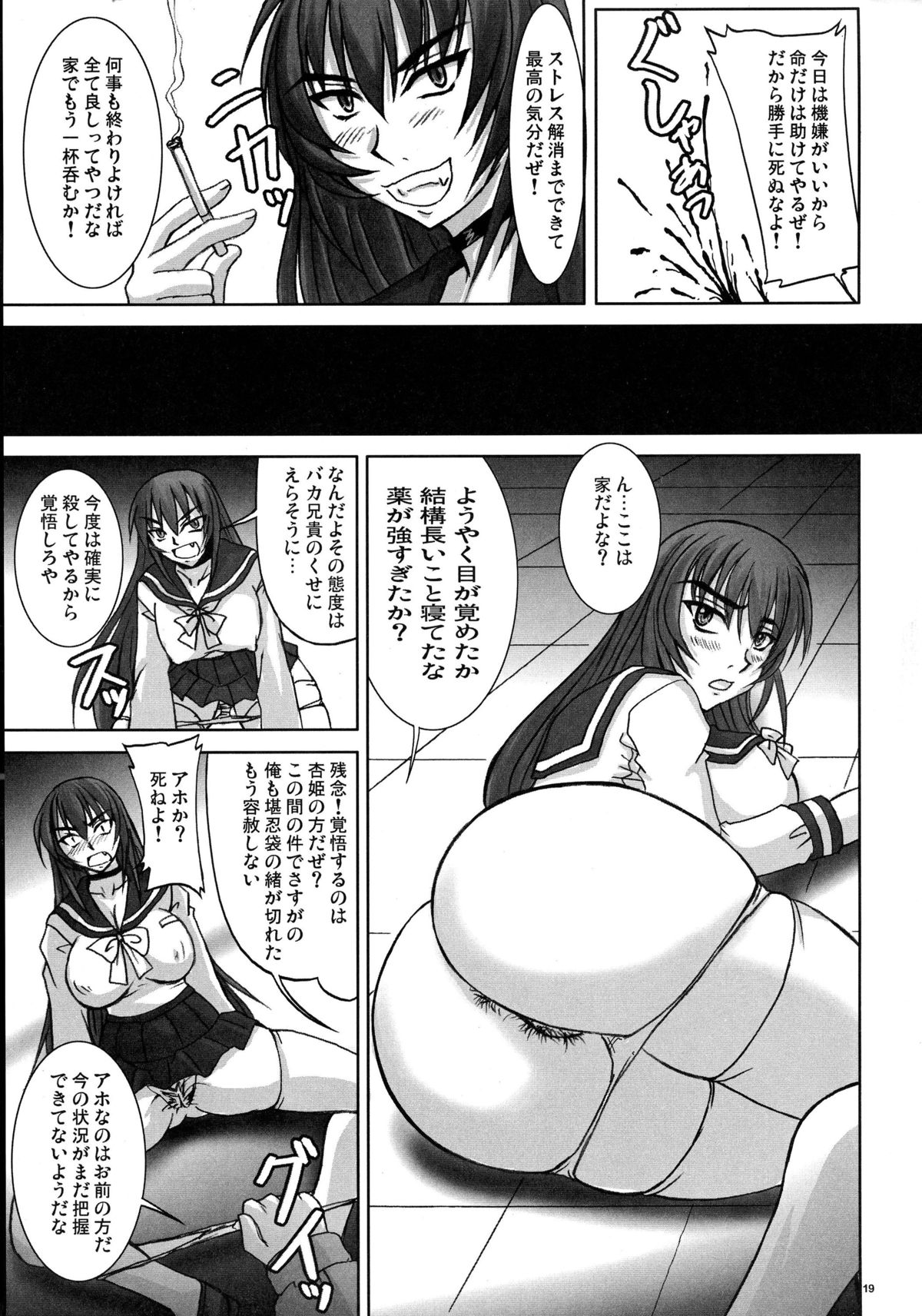 (C71) [Nozarashi (Nozarashi Satoru)] Gyakushuu no Kyouhime-sama page 19 full