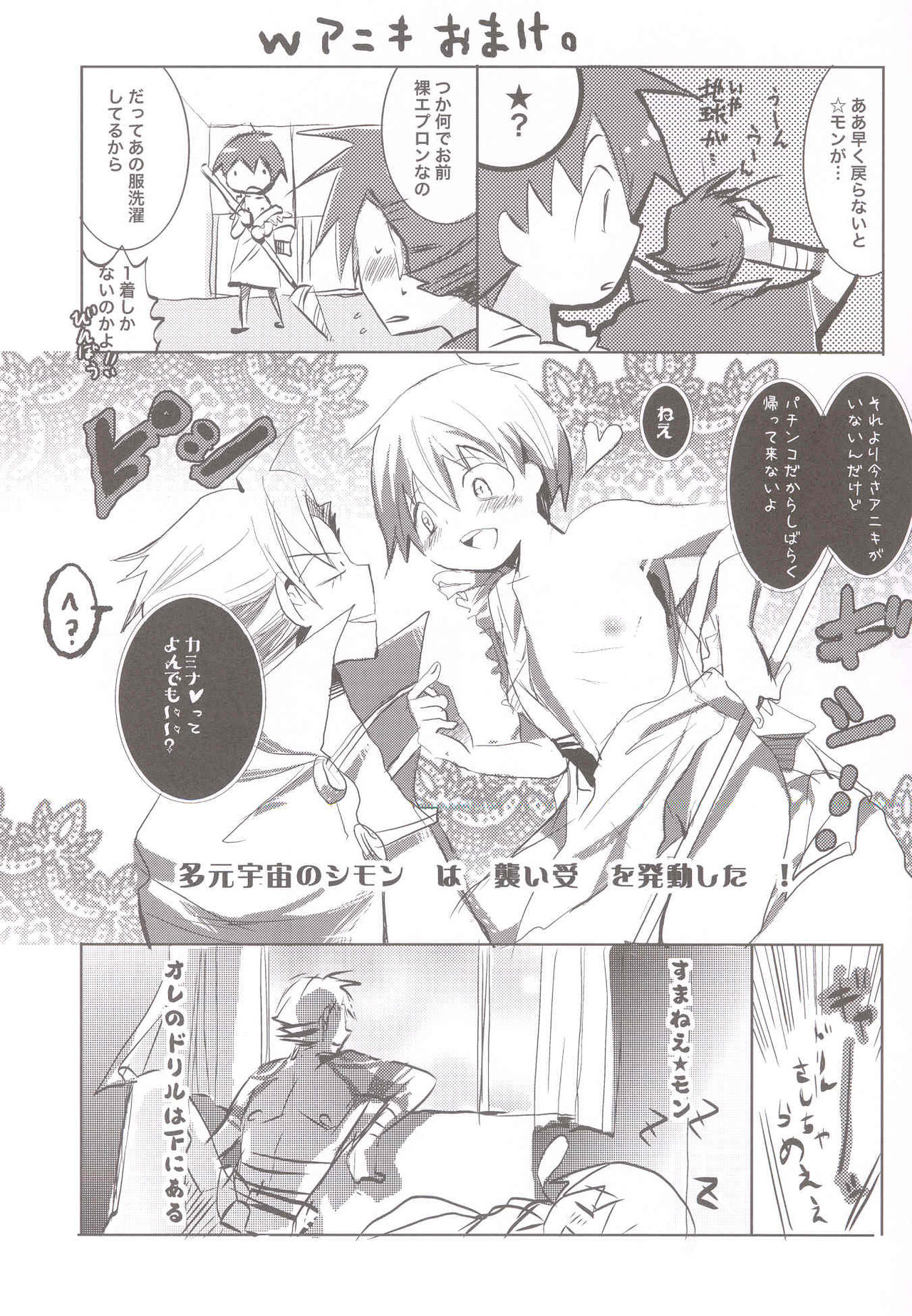 (Drill wa Otoko no Tamashii 2) [cocosiga33 (syouzirou)] Swallowtail (Tengen Toppa Gurren Lagann) page 28 full