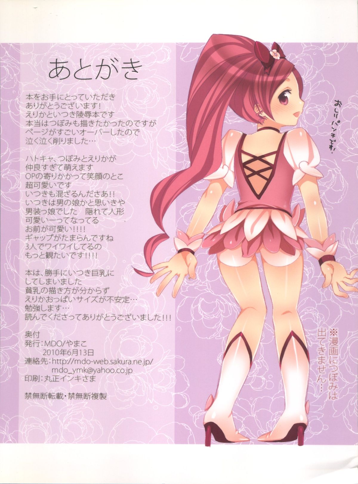 [MDO (Yamako)] EXP.02 (Heartcatch Precure!) page 2 full