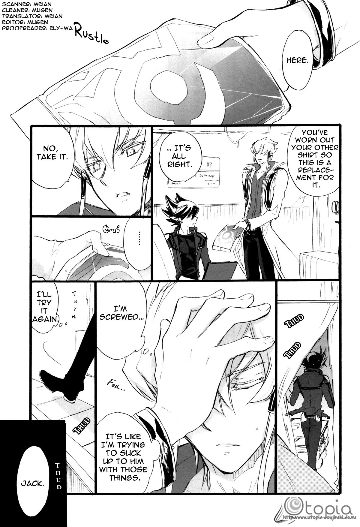 (SPARK3) [Rapan (Himuro Shizuku)] Sailor Fuku to Duel King (Yu-Gi-Oh! 5D's) [English] [utopia-doujinshi] page 30 full