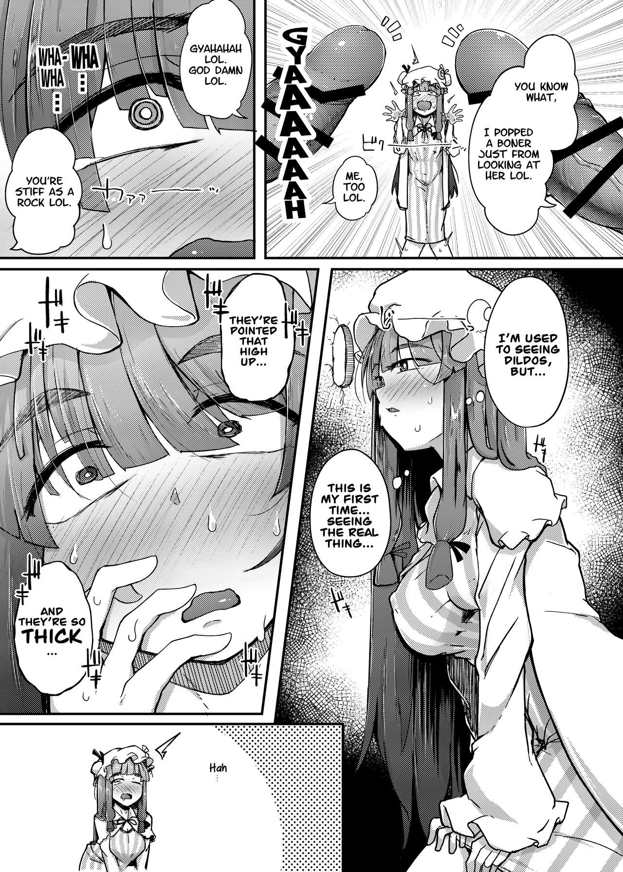 [Jikahatsudensho (flanvia)] Ana to Muttsuri Dosukebe Daitoshokan | The Hole and the Closet Perverted Unmoving Great Library (Touhou Project) [English] [Nisor] [Digital] page 7 full