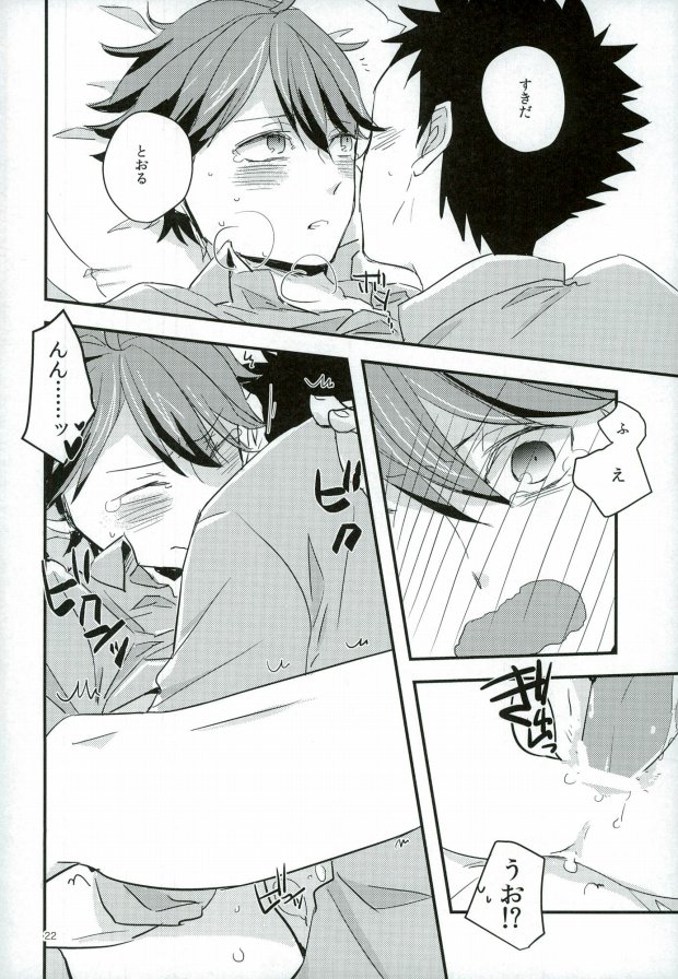 (SPARK10) [Gitogito Meganedan (Goddamn Aramaki)] HONEY PUNCH (Haikyuu!!) page 19 full