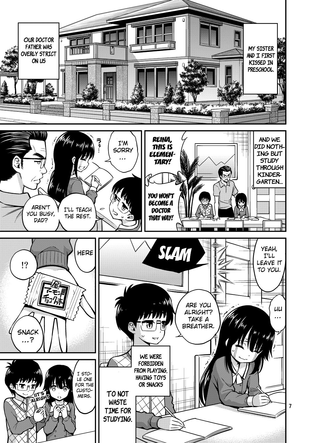[Popochichi (Yahiro Pochi)] Imouto to Uchi Kiss | Kissing in the House with Little Sister [English] [Col. Sanders] [Digital] page 7 full