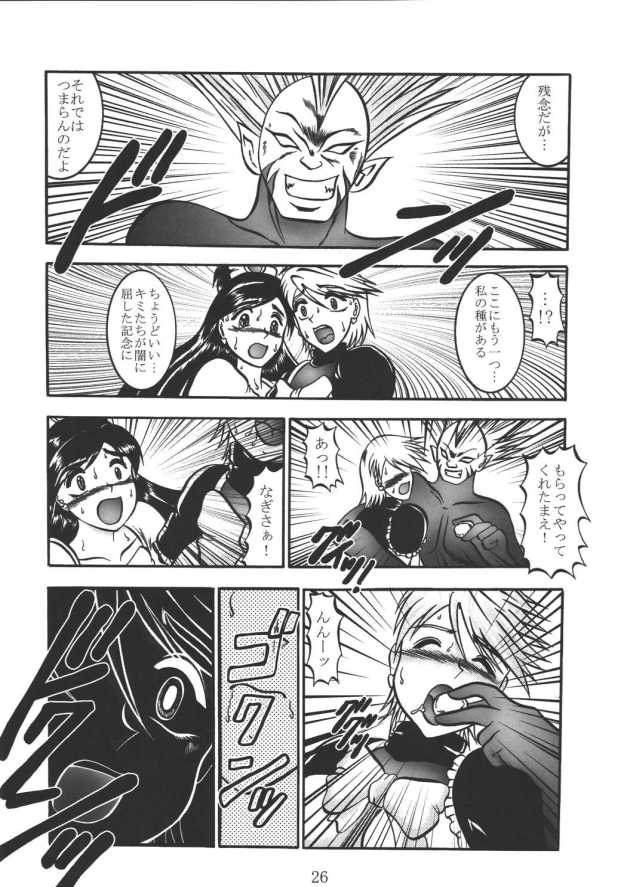 (C67) [Studio Kyawn (Murakami Masaki, Sakaki Shigeru)] GREATEST ECLIPSE Real BLACK ～Shikkoku～ (Futari wa Precure) page 25 full