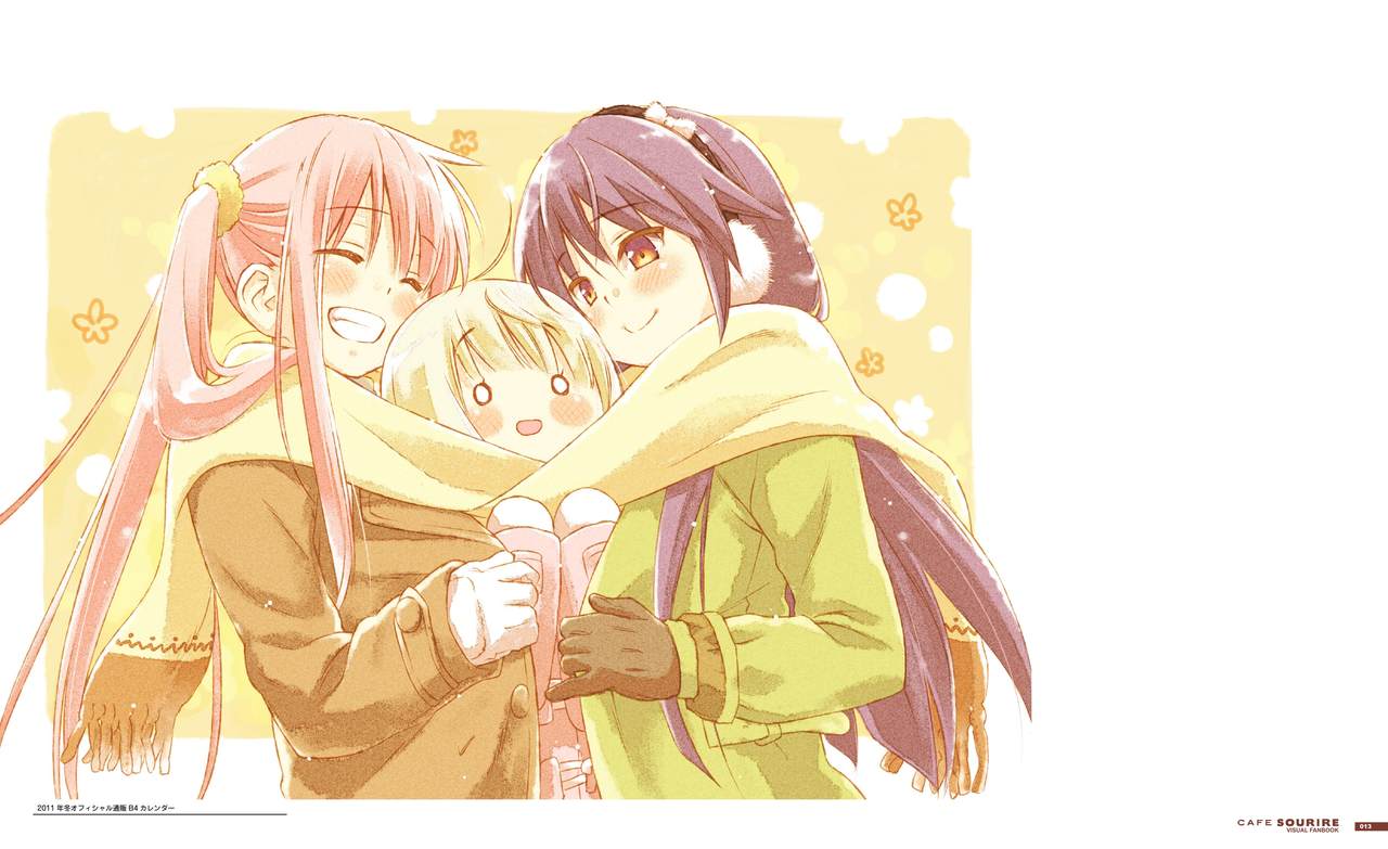 Cafe Sourire Visual Fanbook page 11 full