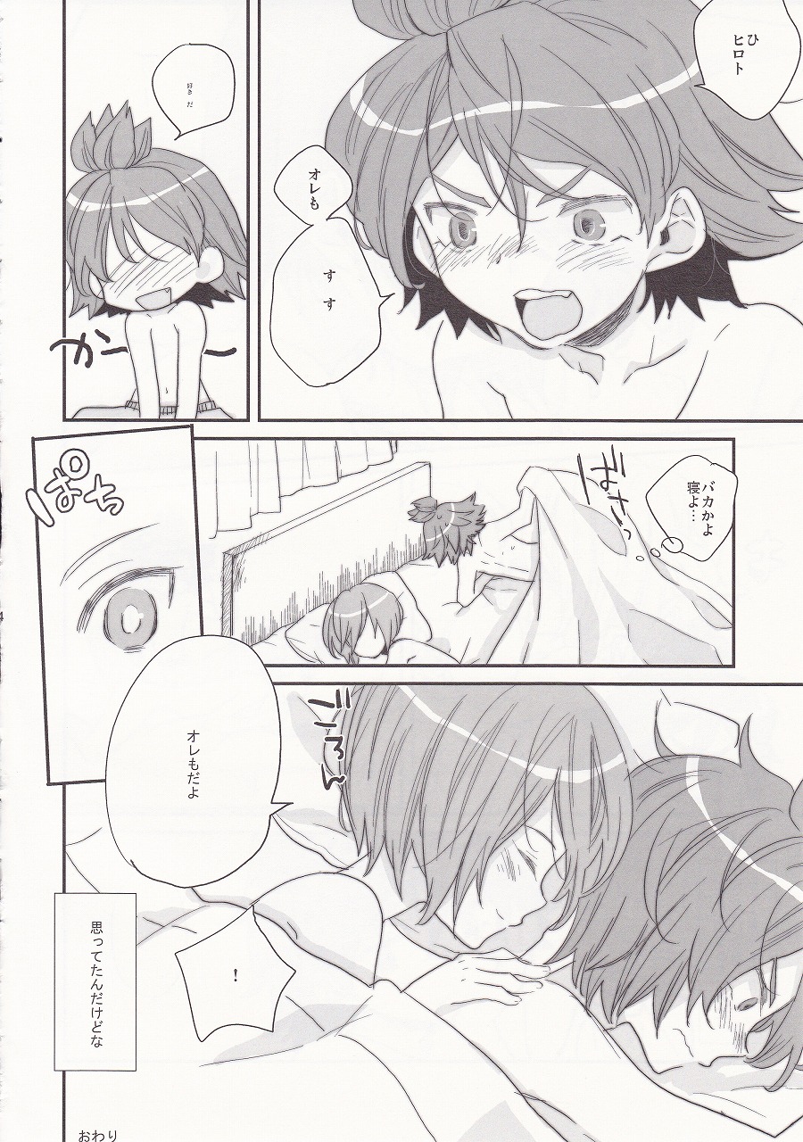 (C78) [Nekotank (Maitou)] Netsuiro (Inazuma Eleven) page 22 full