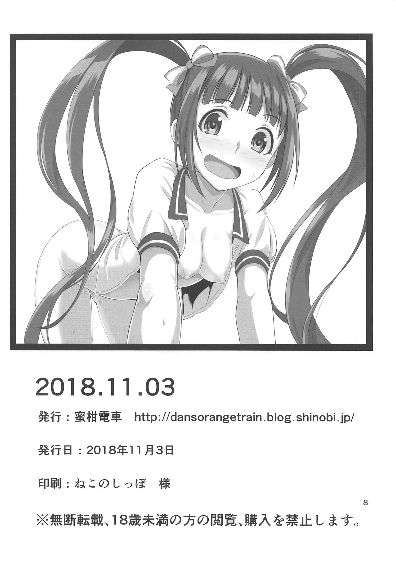 (IDOL STAR FESTIV@L 06) [Mikandensya (Dan)] 2018.11.03 (THE IDOLM@STER MILLION LIVE!) page 8 full