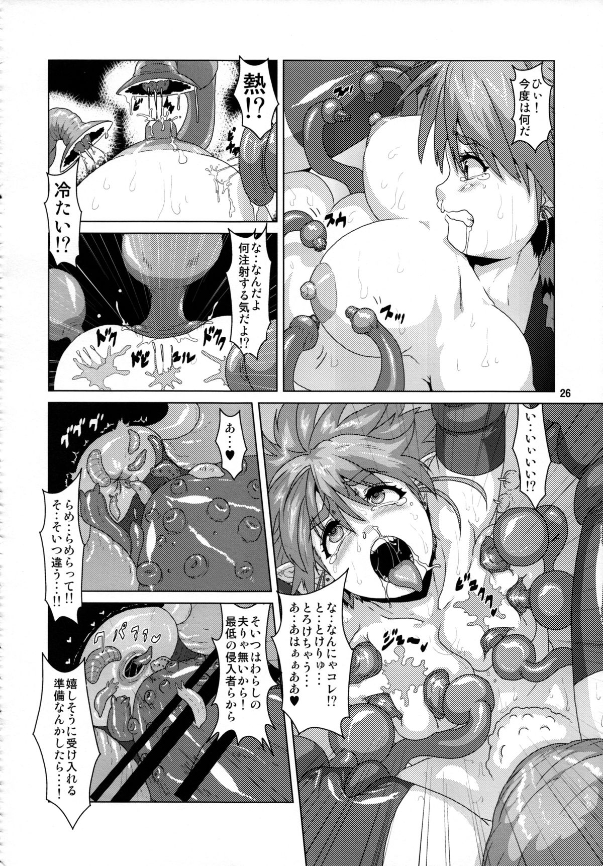 (C84) [Search-Light (Kurosaki Kotora)] Tsuyoki Elf Sennou Shokushu Choukyou page 25 full
