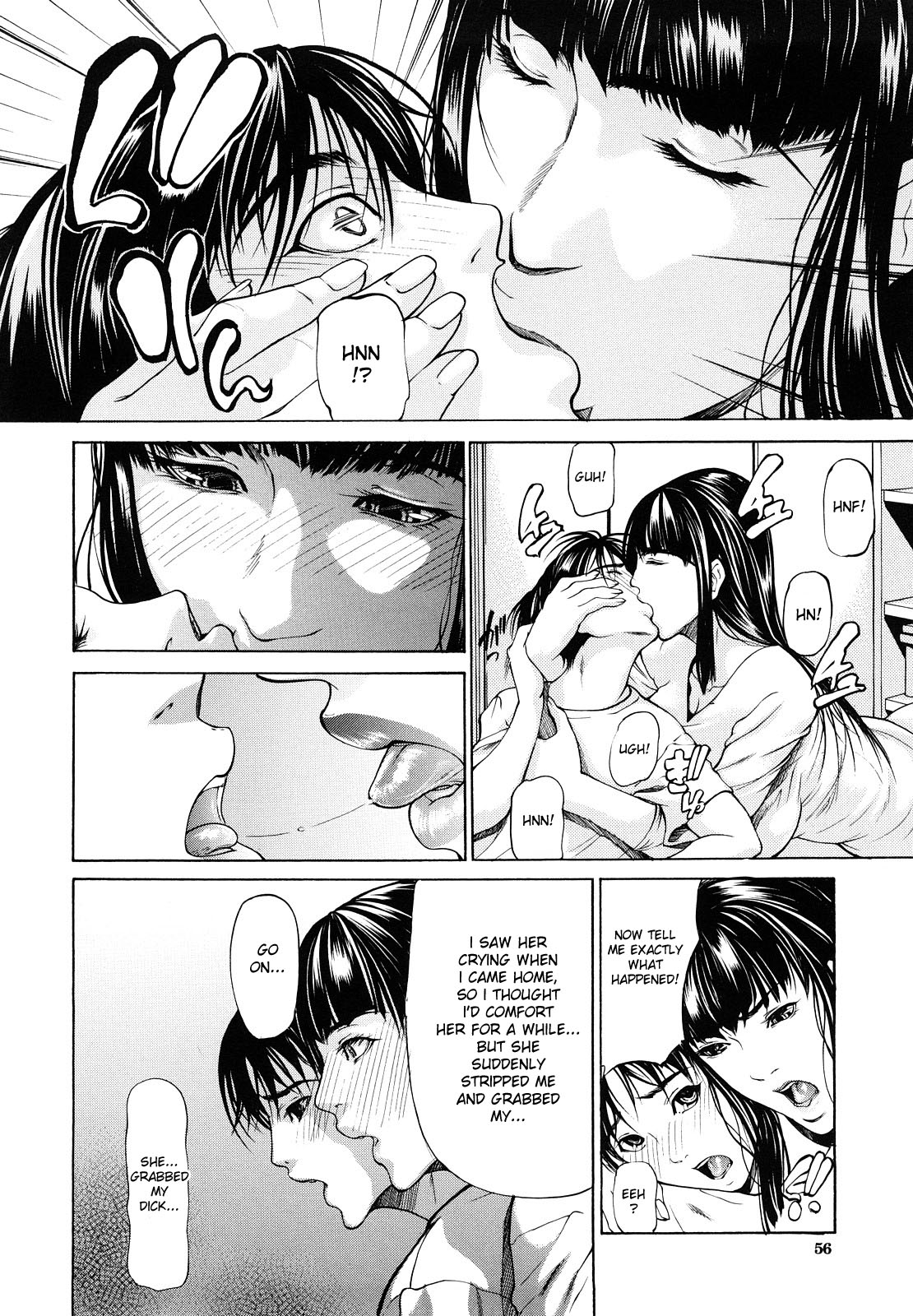 [Shijima Yukio] Sanmi Ittai [English] [desudesu] [Decensored] page 58 full