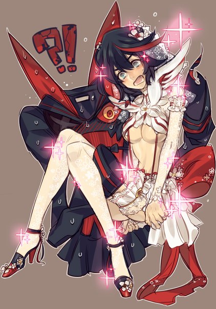 [Sanbonzakura] Senketsu X Ryuuko Wedding Artbook (KILL la KILL) [Sample] page 17 full