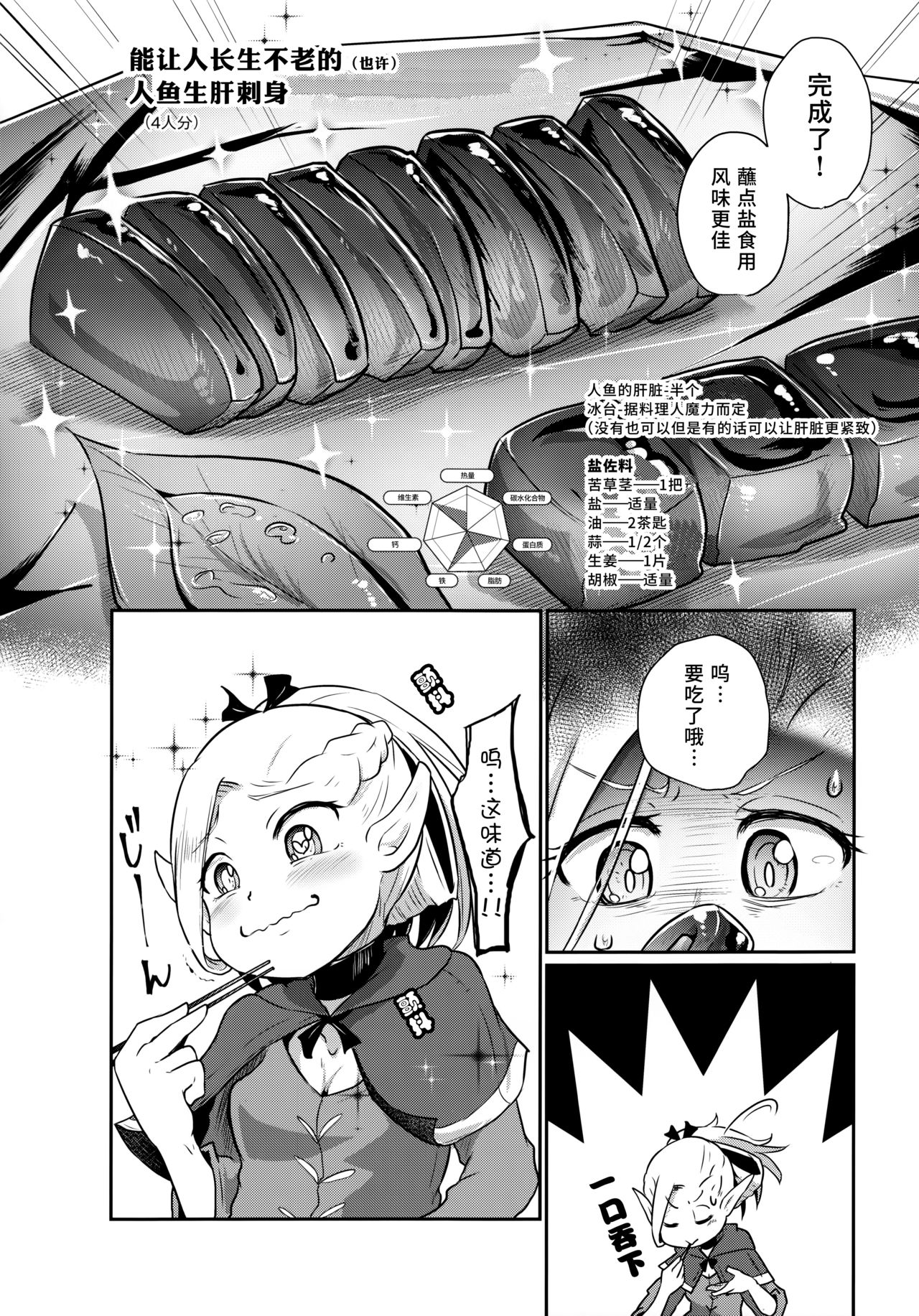 (C91) [Dennou Chocolate (AwA)] Ningyo Meshi [Chinese] [巫毒汉化组] page 20 full