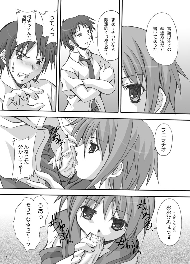 (C70) [FASTEST LAP (Mio)] Verification (The Melancholy of Haruhi Suzumiya) page 5 full