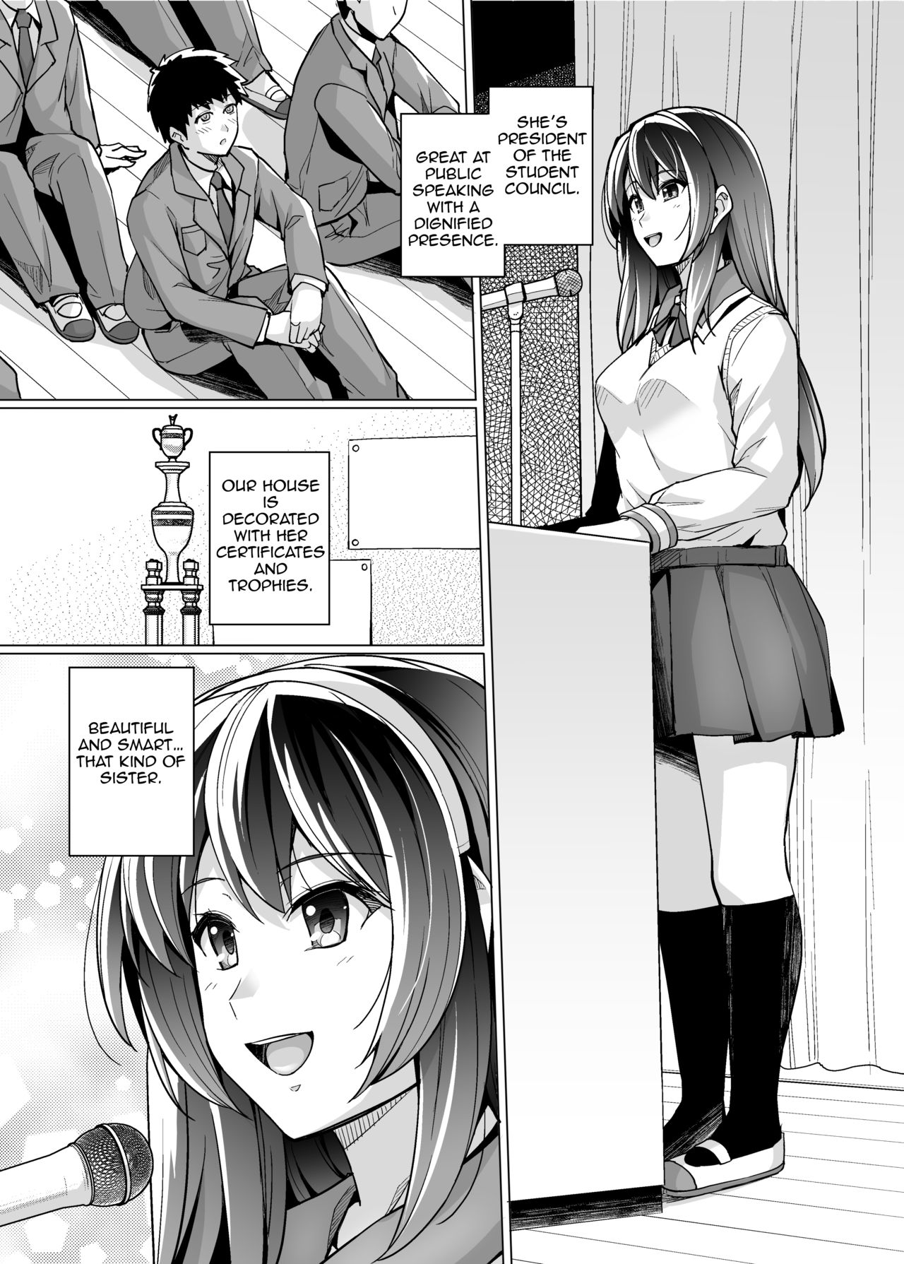 [Royal Bitch (haruhisky)] Ane wa Oyaji ni Dakareteru | My Sister Sleeps With My Dad [English] [Decensored] [Digital] page 3 full