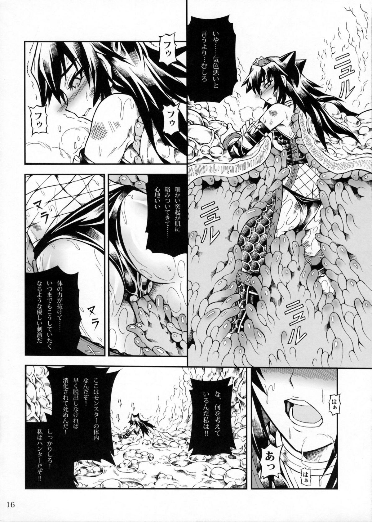 (C78) [Yokohama Junky (Makari Tohru)] Solo Hunter no Seitai 2 THE FIRST PART (Monster Hunter) page 15 full