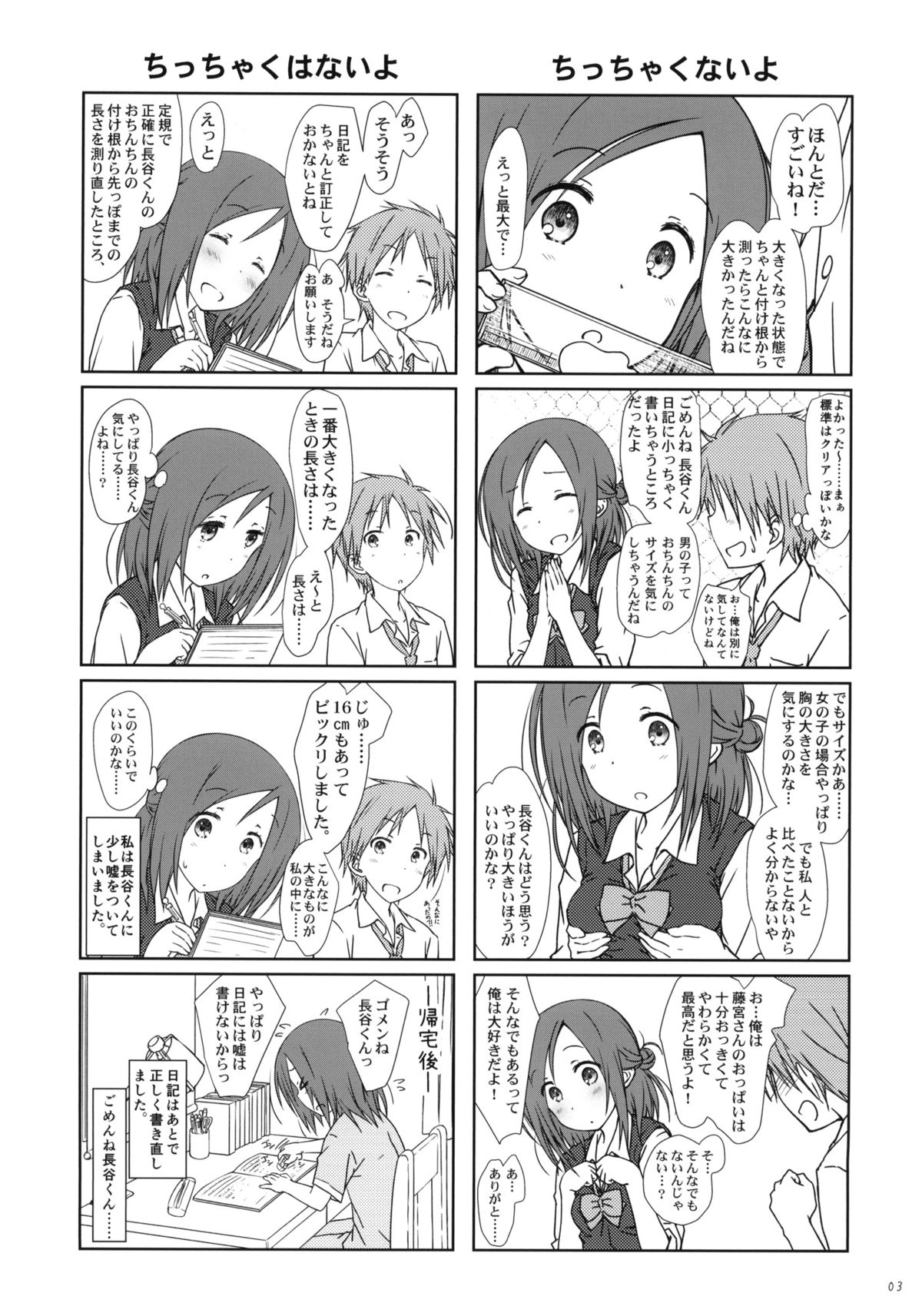 (C87) [Super Flat Lolinitron (Focke Wolf)] Tomodachi to no Sex no Tsuzuki. (One Week Friends) page 2 full