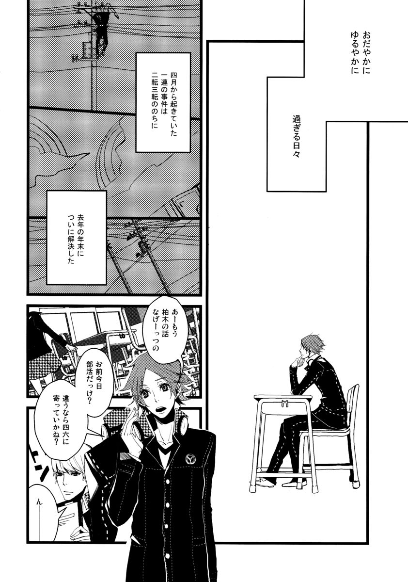 (C75) [slow (seri)] Hanare Banare (Persona 4) page 4 full