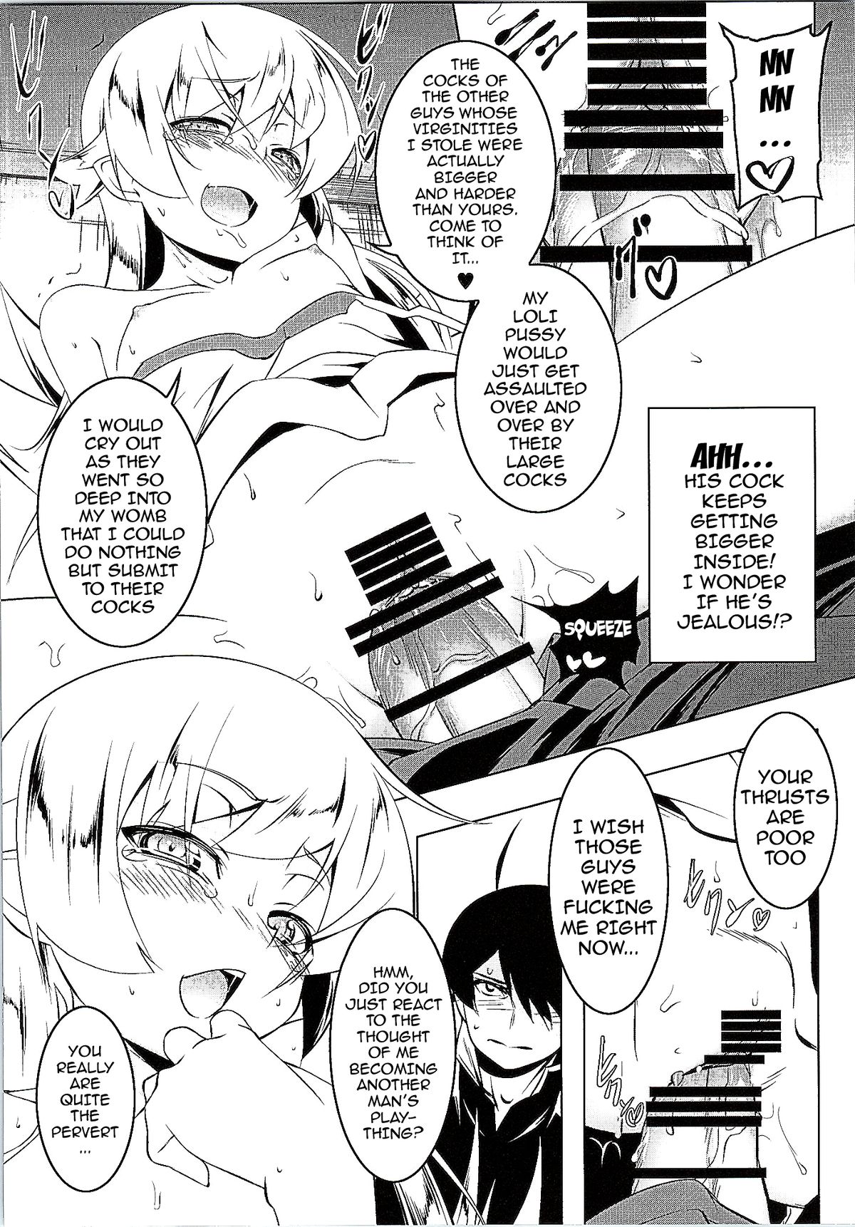 [Yuunabe Shinkouchuu (Tanabe Kyou)] Netoraregatari Go (Bakemonogatari) [English] {doujin-moe.us} page 23 full
