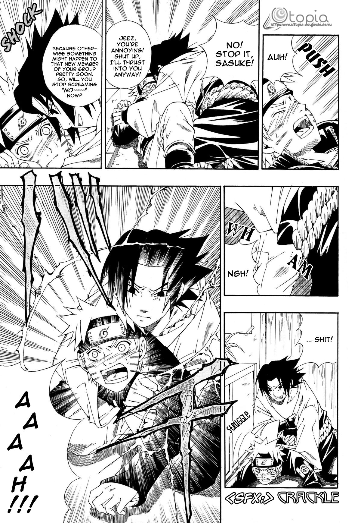 ERO ERO ERO (NARUTO) [Sasuke X Naruto] YAOI -ENG- page 7 full